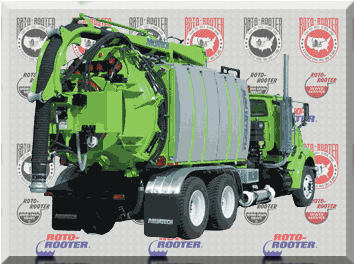 Stylized Photo of Our Aquatech Combo Truck